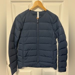 Lululemon puffer jacket-navy size 4